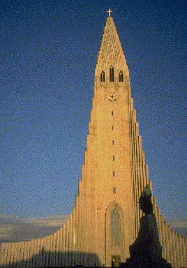 Hállgrimskirkja in Reykjavík