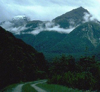 Climbing up from West Arm