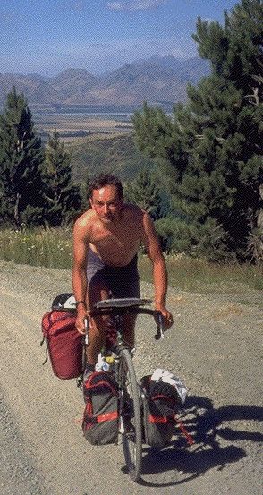 Simon Preston on Jack's Pass, near Hanmer Springs